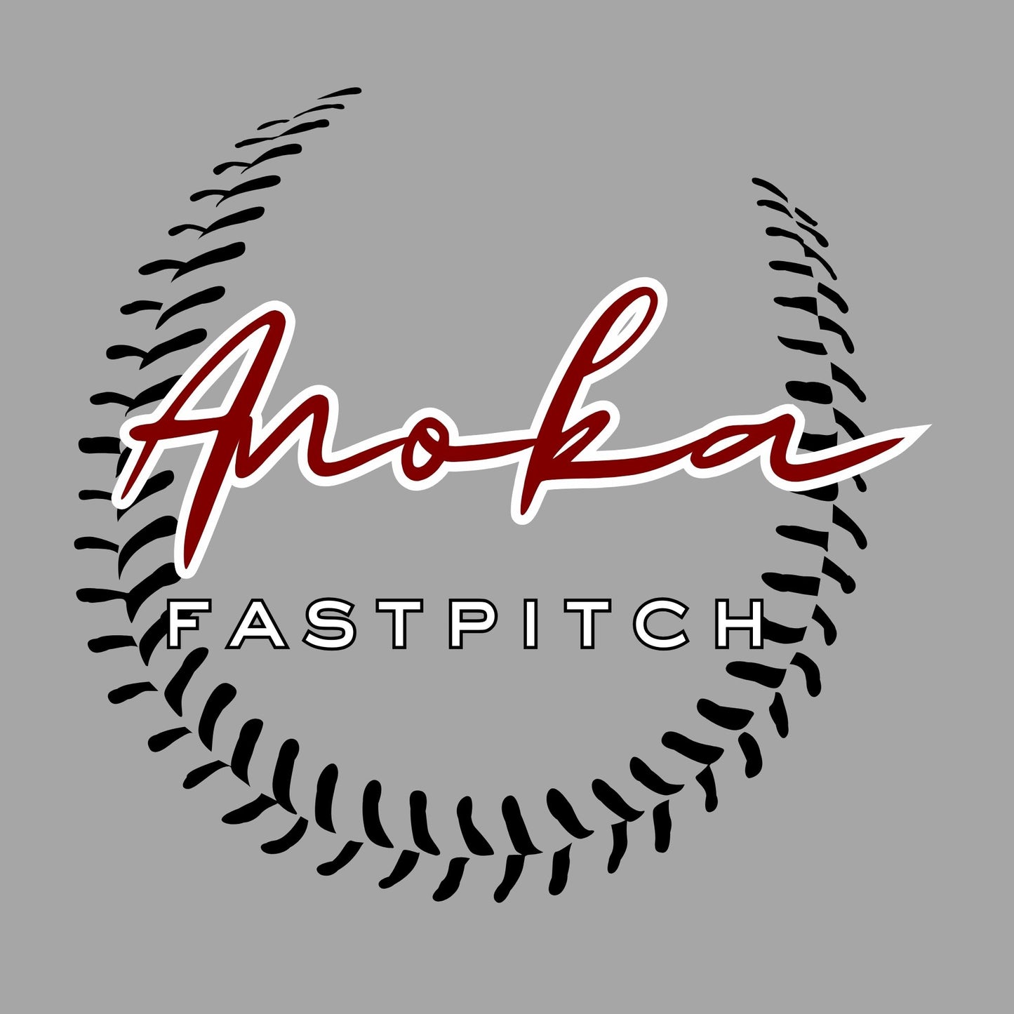 Anoka Fastpitch - Stiches T-shirt