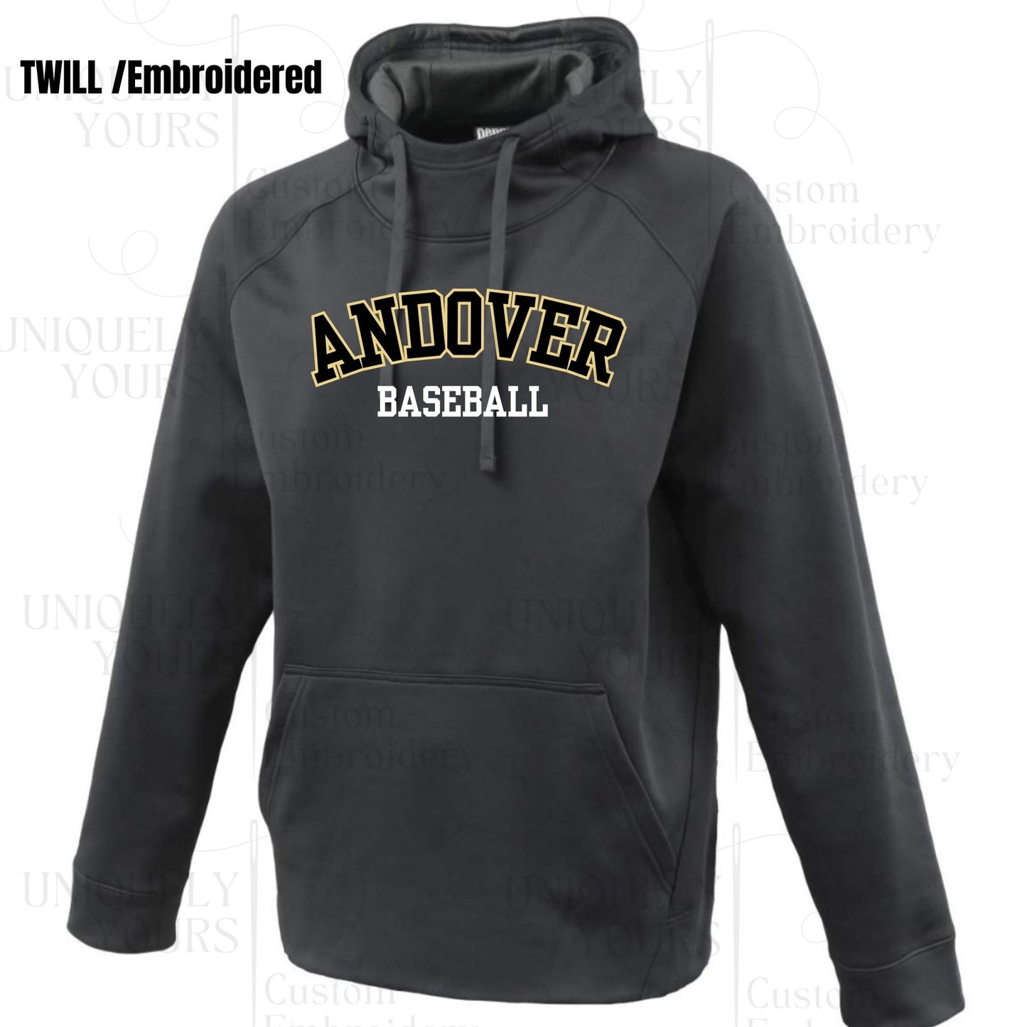 Andover Baseball Pennant TWILL/Embroidered -YOUTH