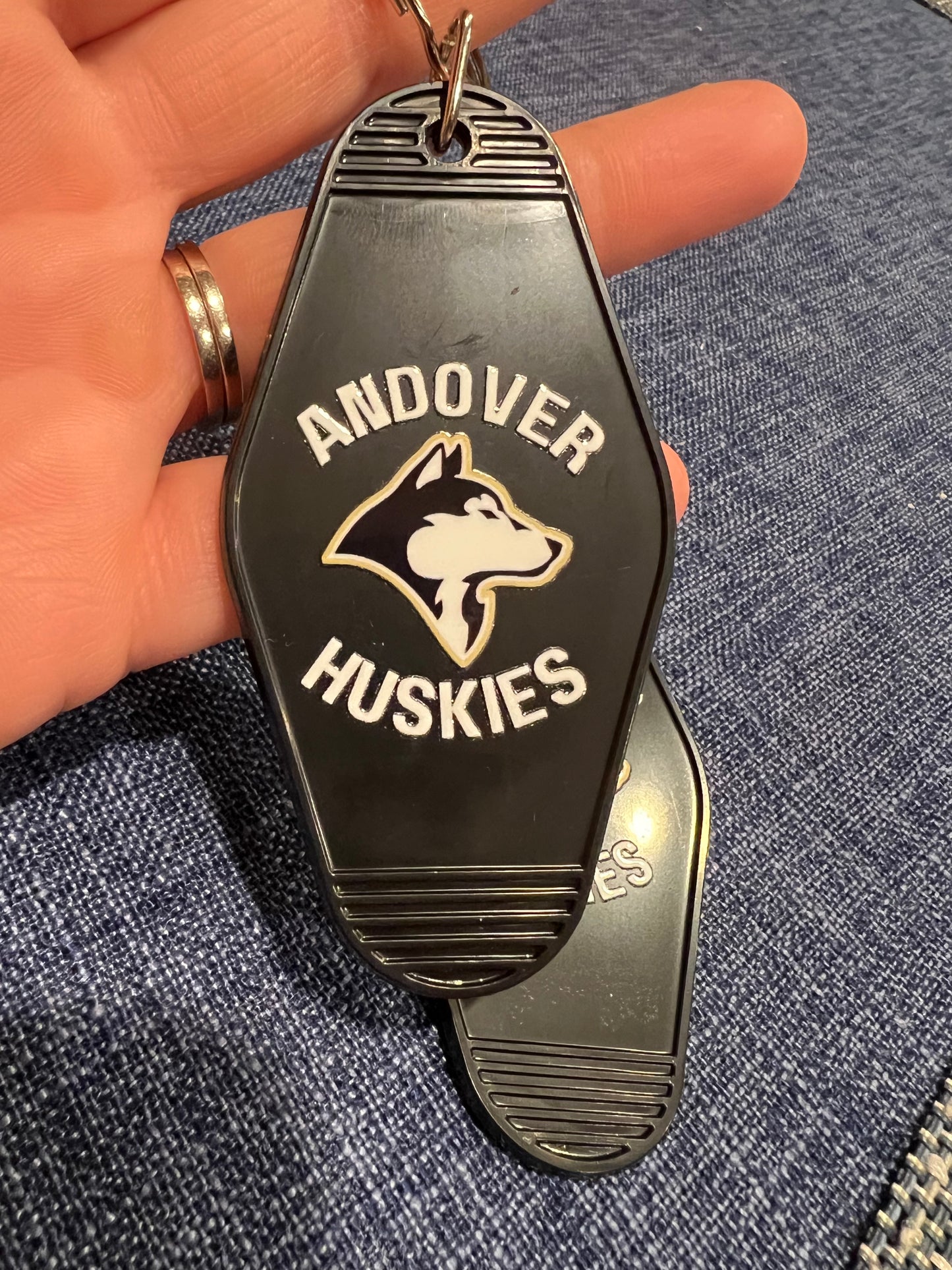 Keychain Andover Huskies