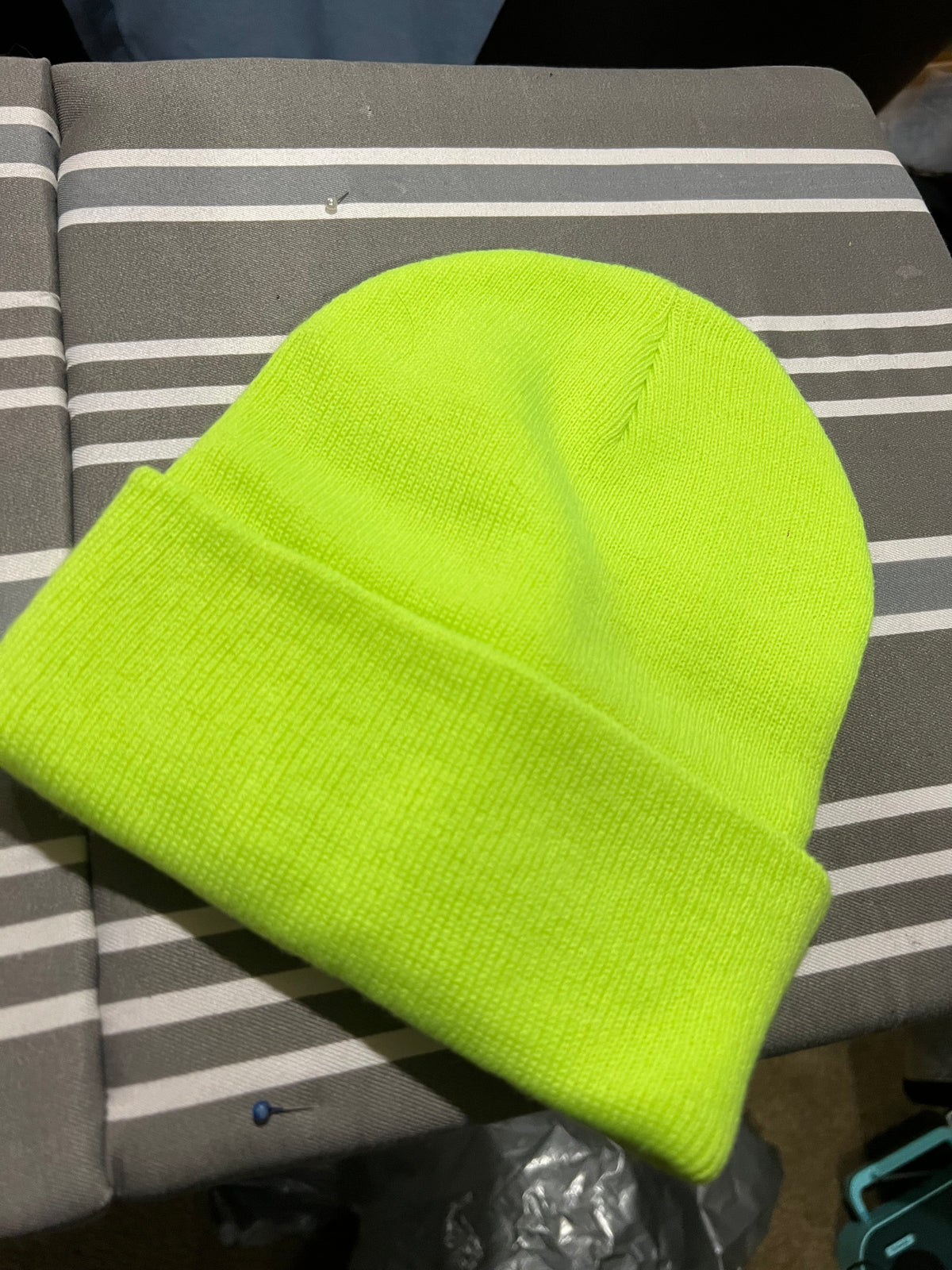 Green Neon Beanie