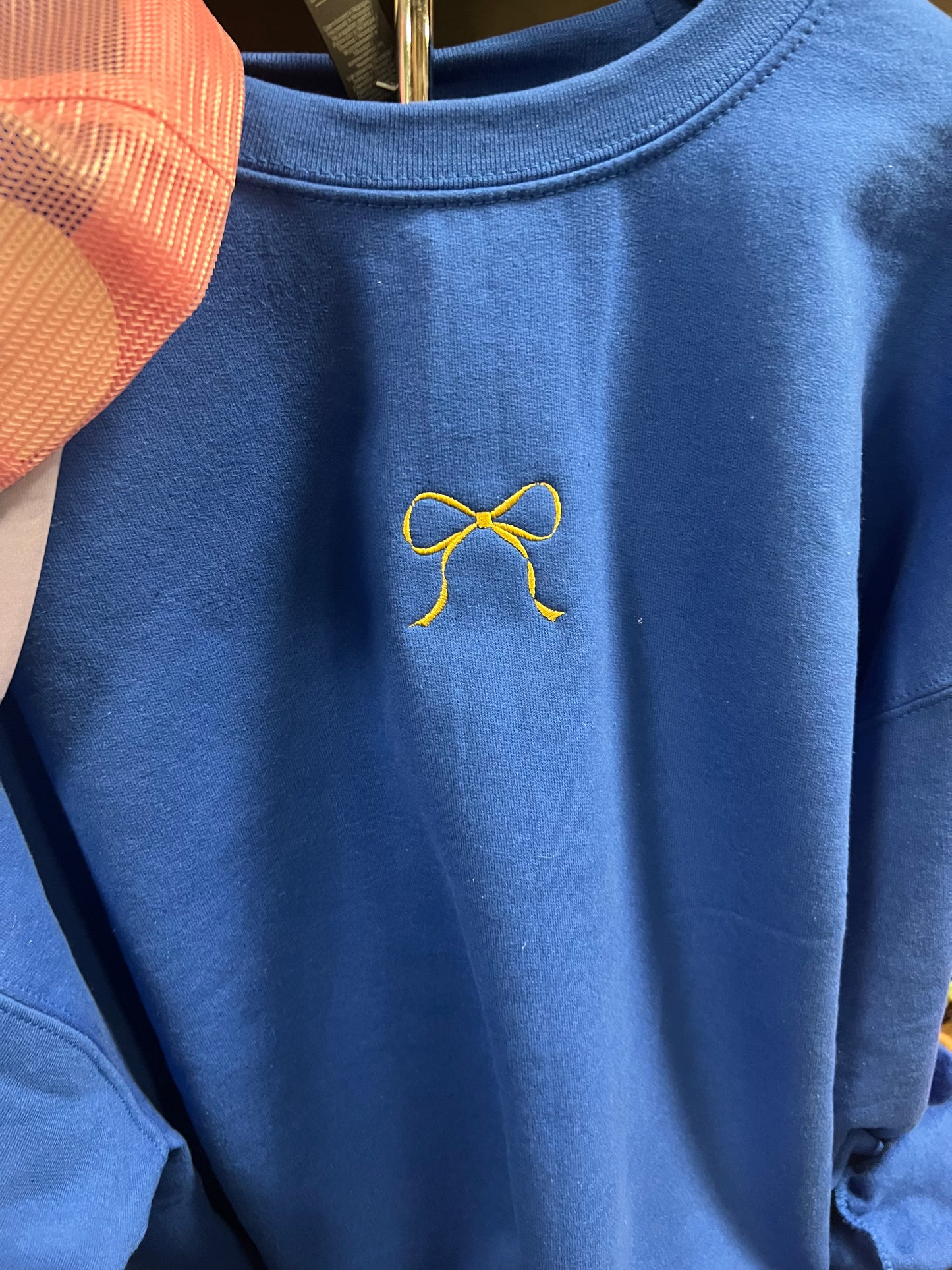 Custom color - Bow sweatshirt - Crewneck