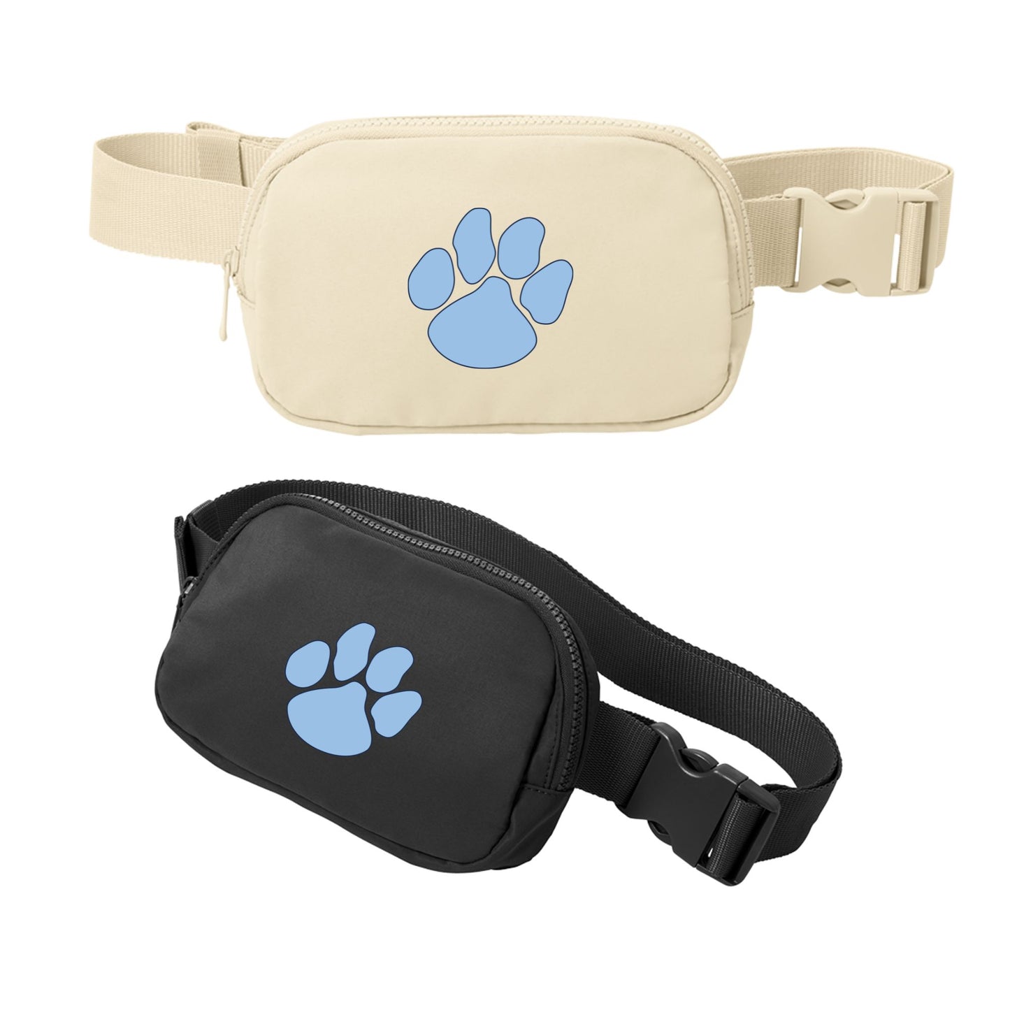 Belt Bag - Blaine Paw Print - pressed.