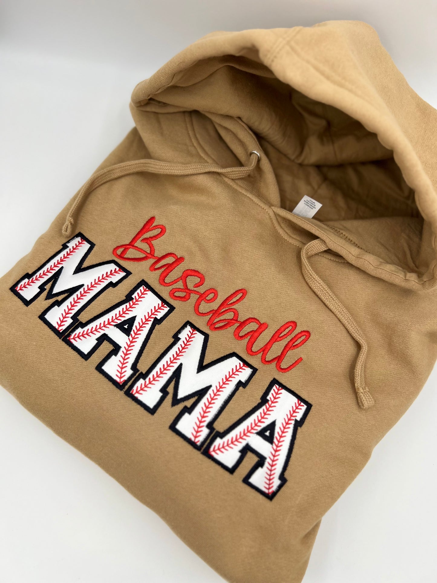 Baseball Mama sweatshirt - Hoodie - Embroidered - Twill