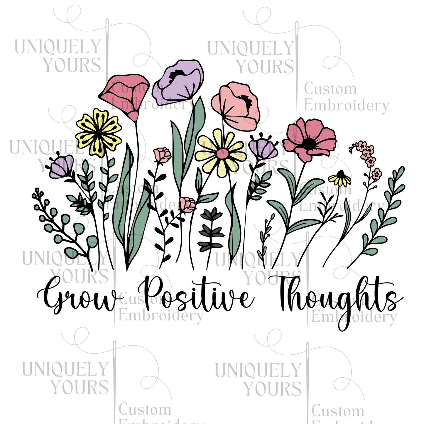 Grow Positive Thoughts T-Shirt