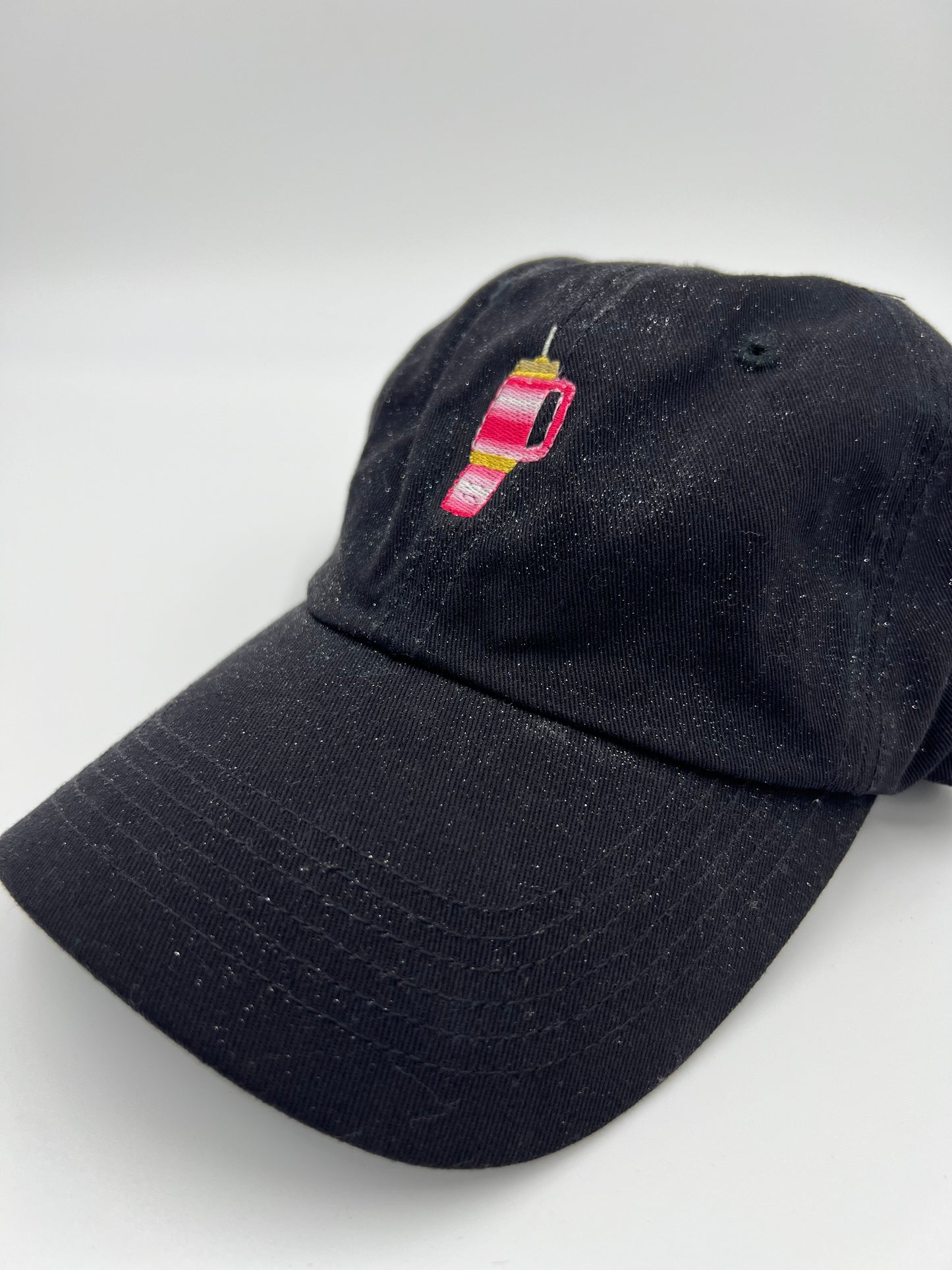 Tumbler hat minimalist embroidered