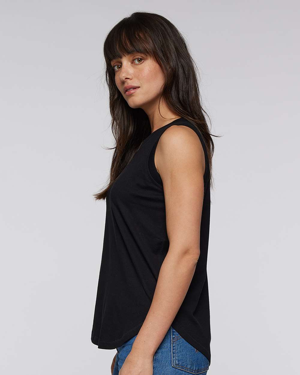 Fastpitch - Andover - Relaxed Tank Top Womens Adult HuskyHead with Fastpitch -