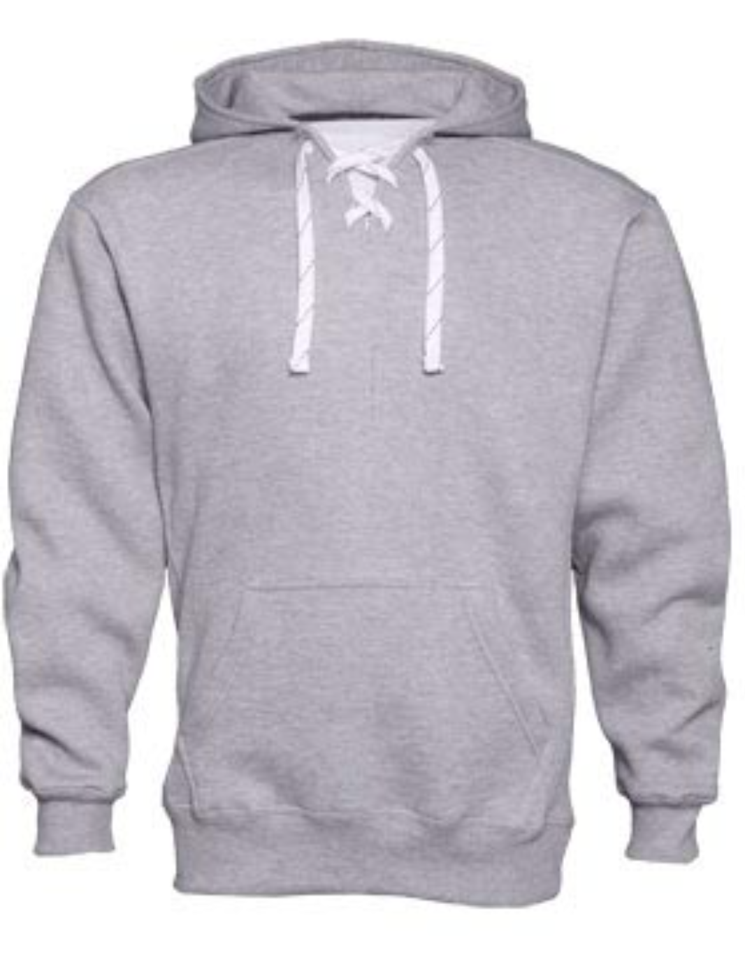 Hockey Andover Hoodie - Adult size Embroidered - Twill - Grey