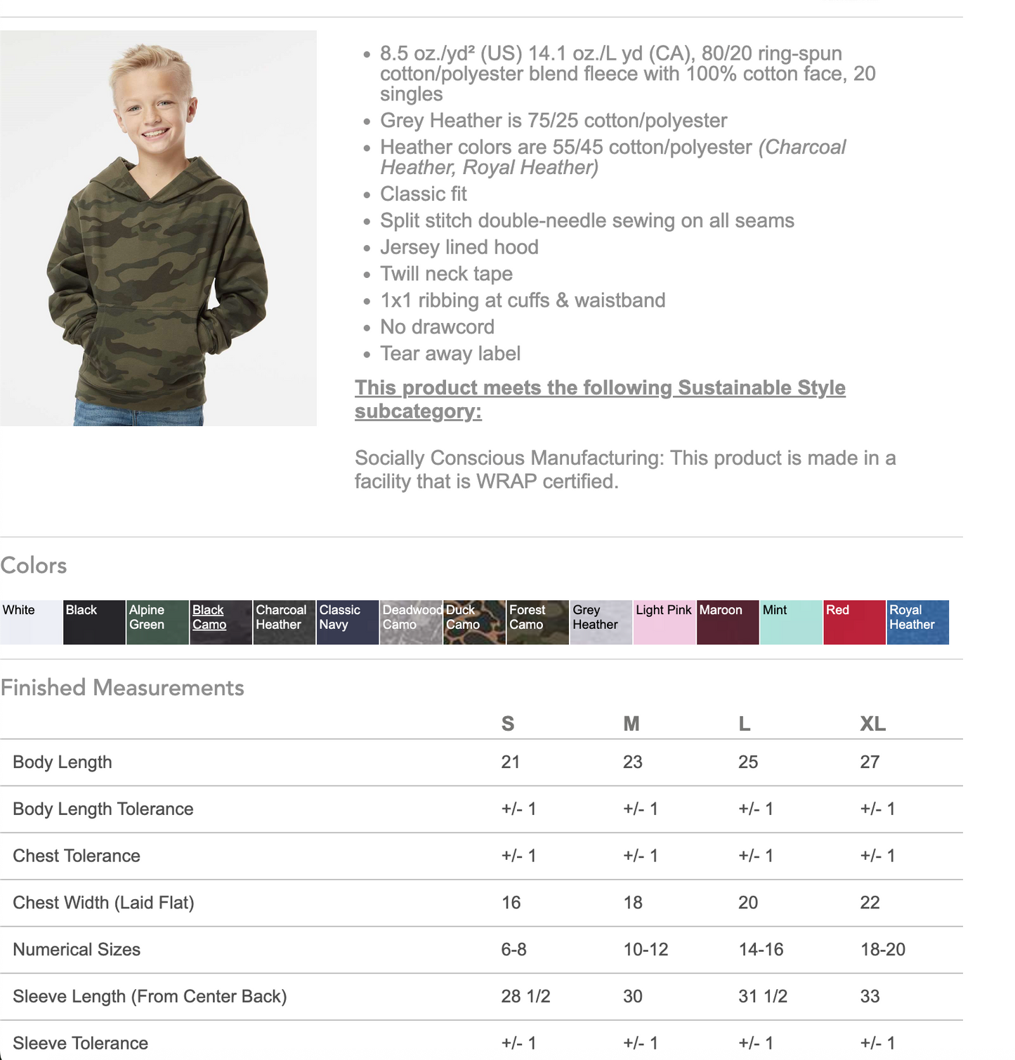Blaine Basketball YOUTH size - Hoodie