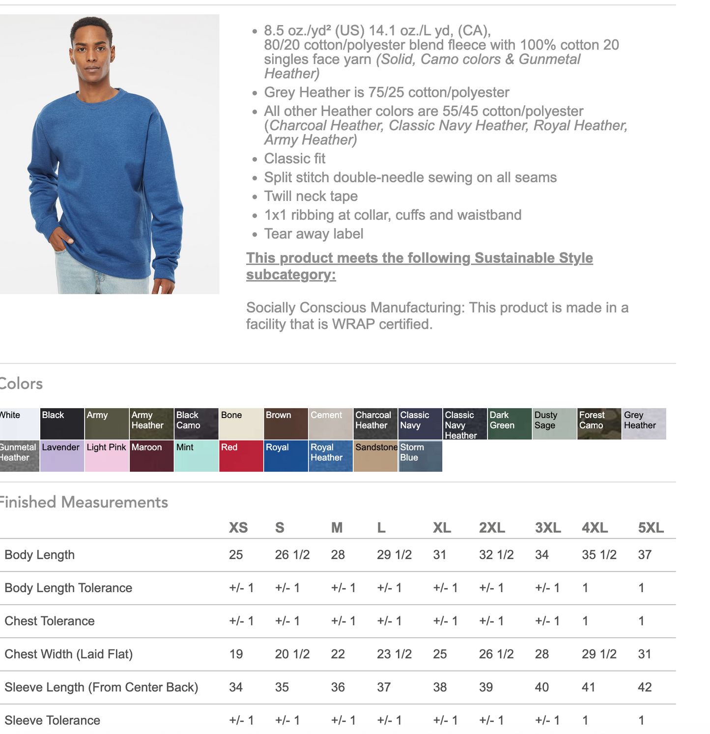 SWARM- Crewneck or Hoodie - EMBROIDERED