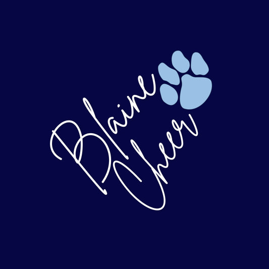 Blaine Cheer Stadium Blanket - Embroidered.