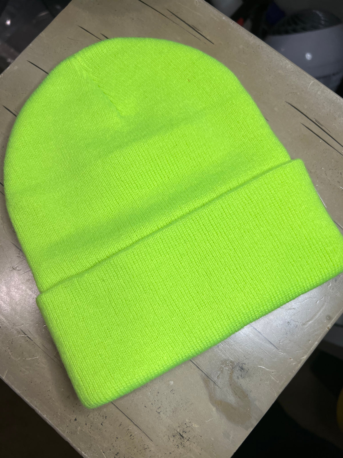 Green Neon Beanie