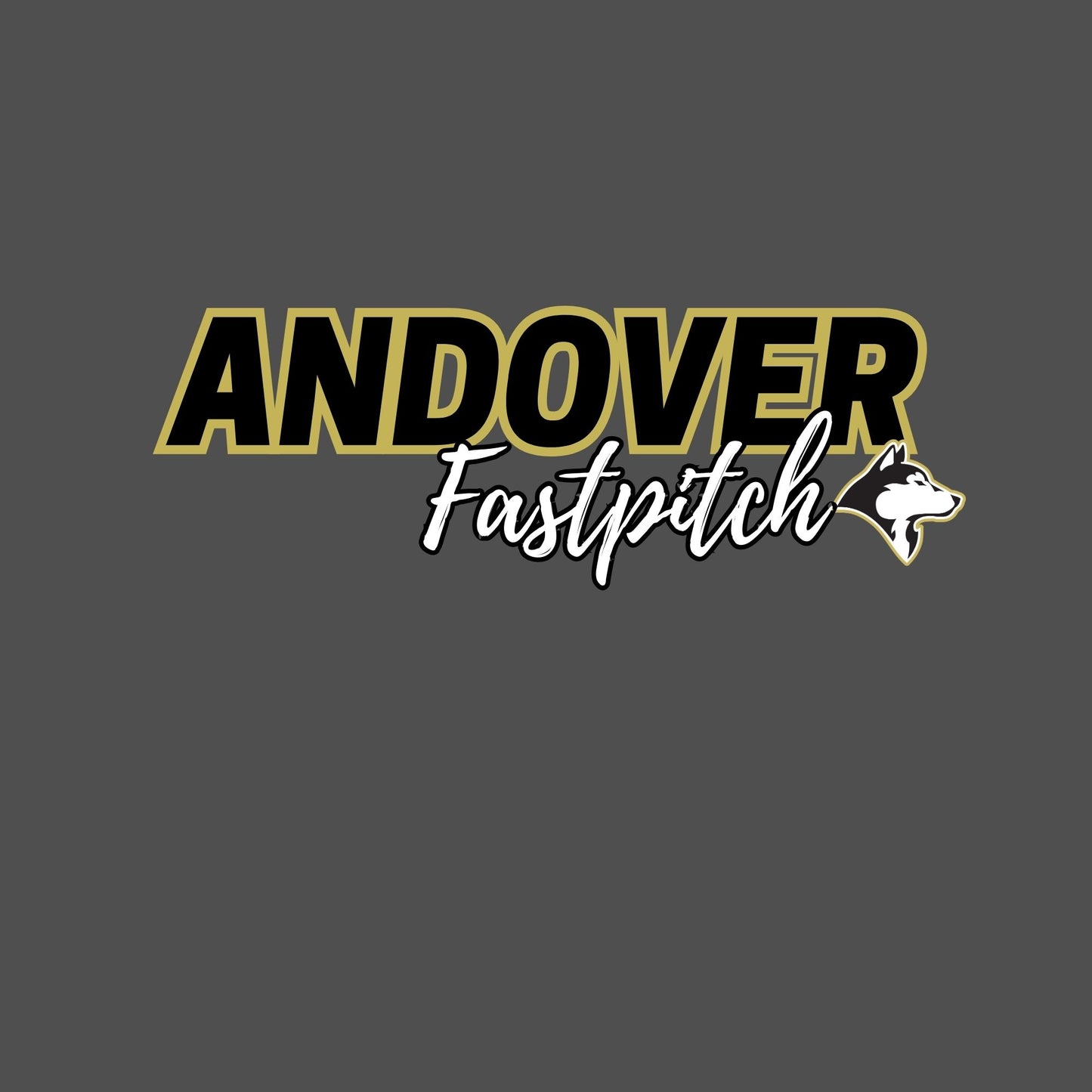 Fastpitch - Andover - Relaxed Tank Top Womens Adult HuskyHead with Fastpitch -