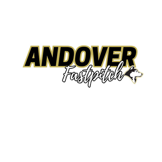 Fastpitch - Andover - Muscle Tank Top Womens Adult - Script Font