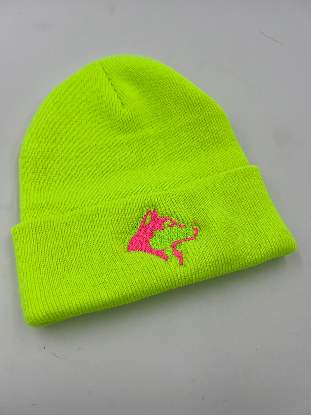 Green Neon Beanie