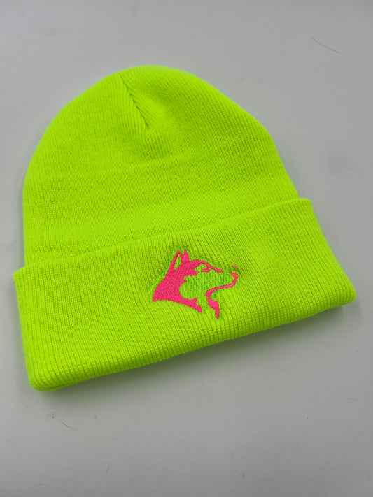 Green Neon Beanie