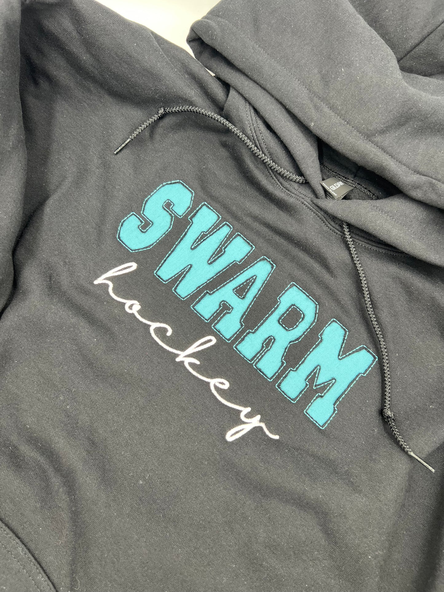 SWARM embroidered 80/20 Independent Hoodie -  ADULT