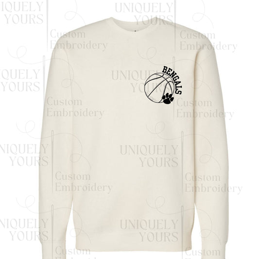 Blaine Basketball MOM's Crewneck