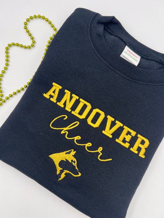 Andover Cheer Sweatshirt **Adult  Size**