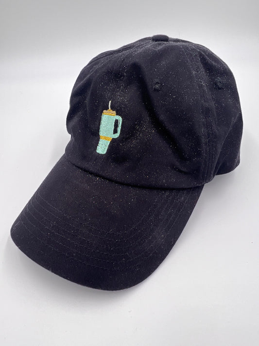 Tumbler hat minimalist embroidered