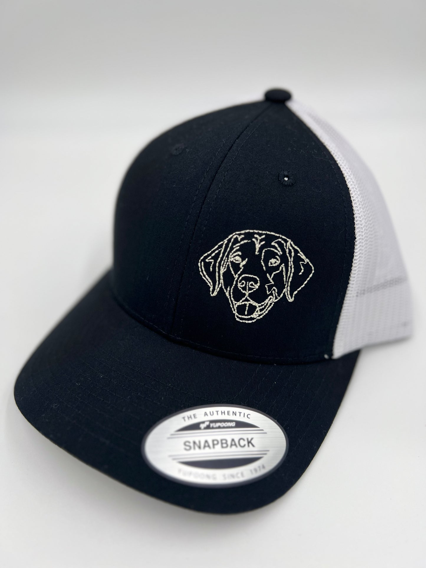 Lab labrador hat minimalist embroidered