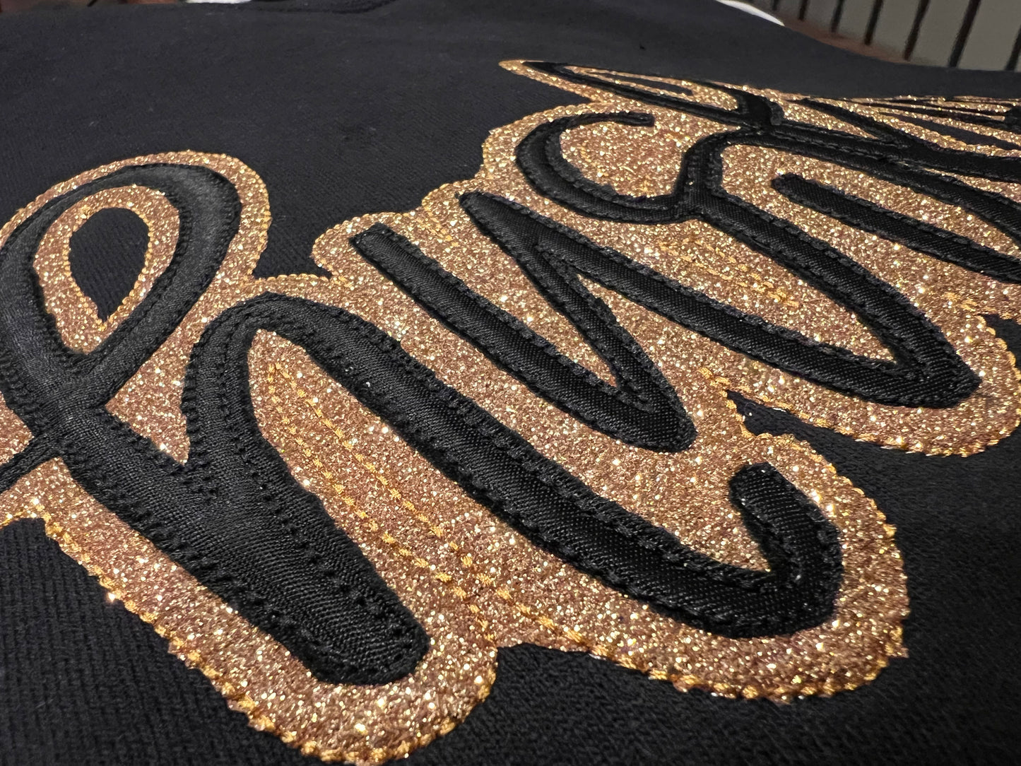 Andover Gold Sparkle Crewneck Sweatshirt