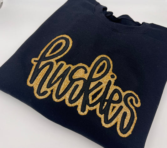 Andover Gold Sparkle Crewneck Sweatshirt