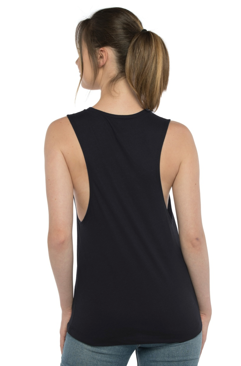Fastpitch - Andover - Muscle Tank Top Womens Adult - Line Design