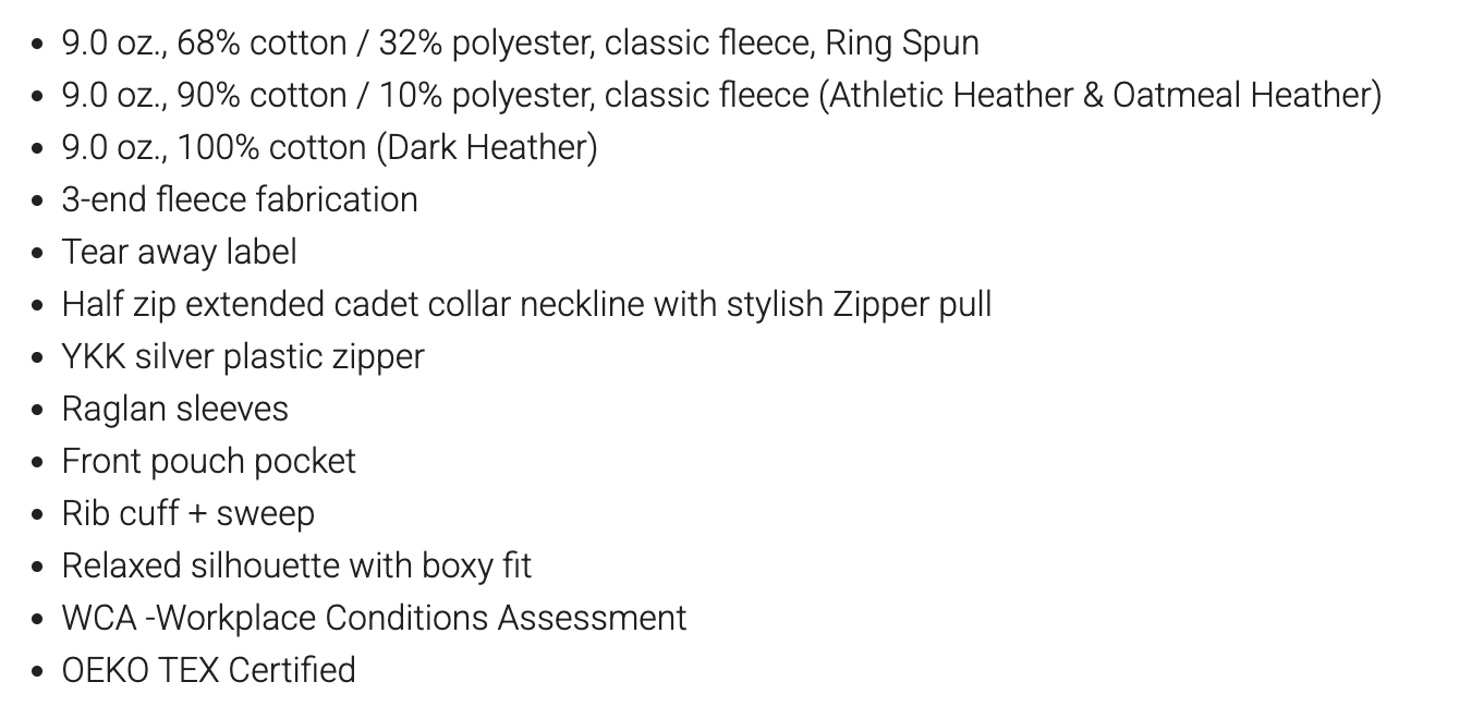 Loud Mom - Hockey MOM 1/2 Zip pull over