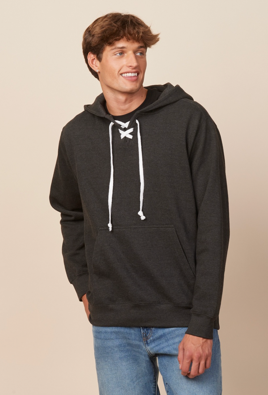 SWARM Hockey - Printed HOCKEY Laces Hoodie