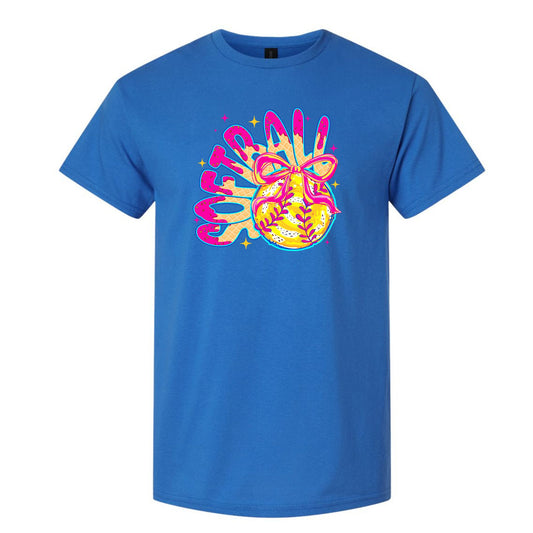 Softball Drip - T-shirt - Adult Size.