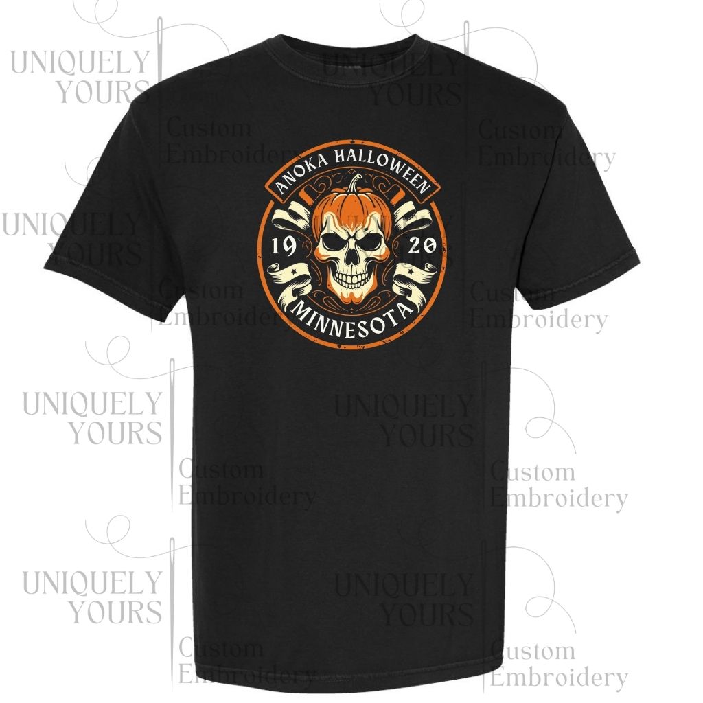 Anoka Halloween SKULL T-Shirt - pressed.