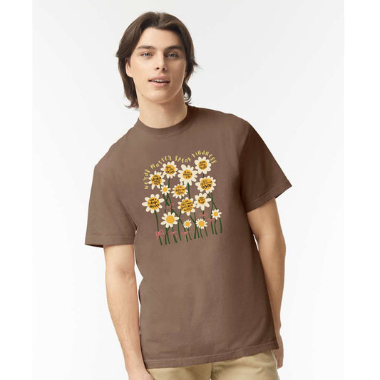 Words Matter Speak Kindness - Comfort Colors T-Shirt - Printed